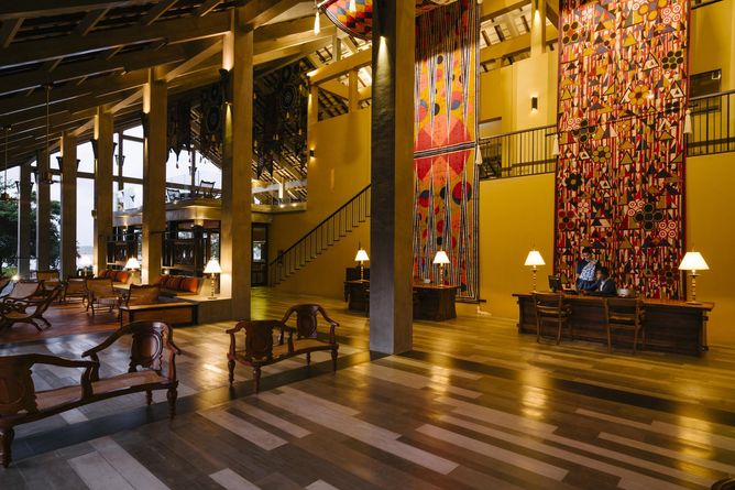 Bawa-designed lobby