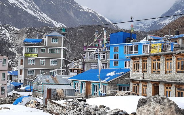 Various teahouses in Langtang Valley