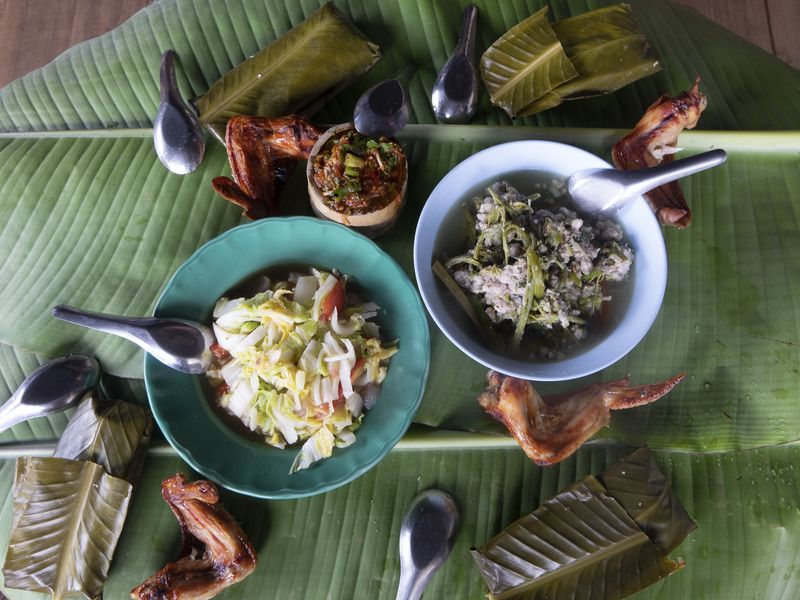food at tea plantation