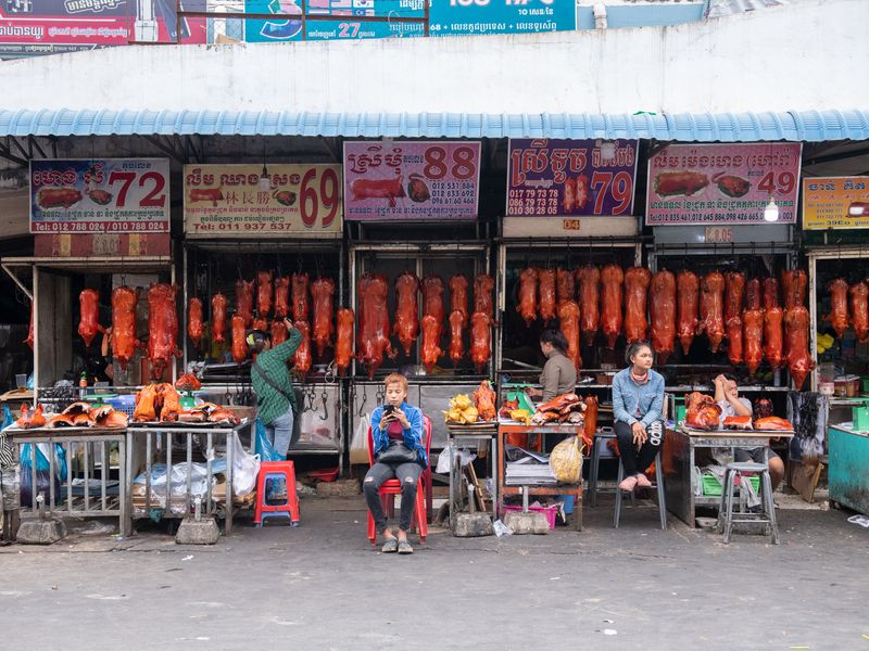 food stall cambodia