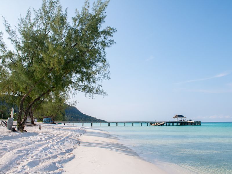 Beach in Cambodia