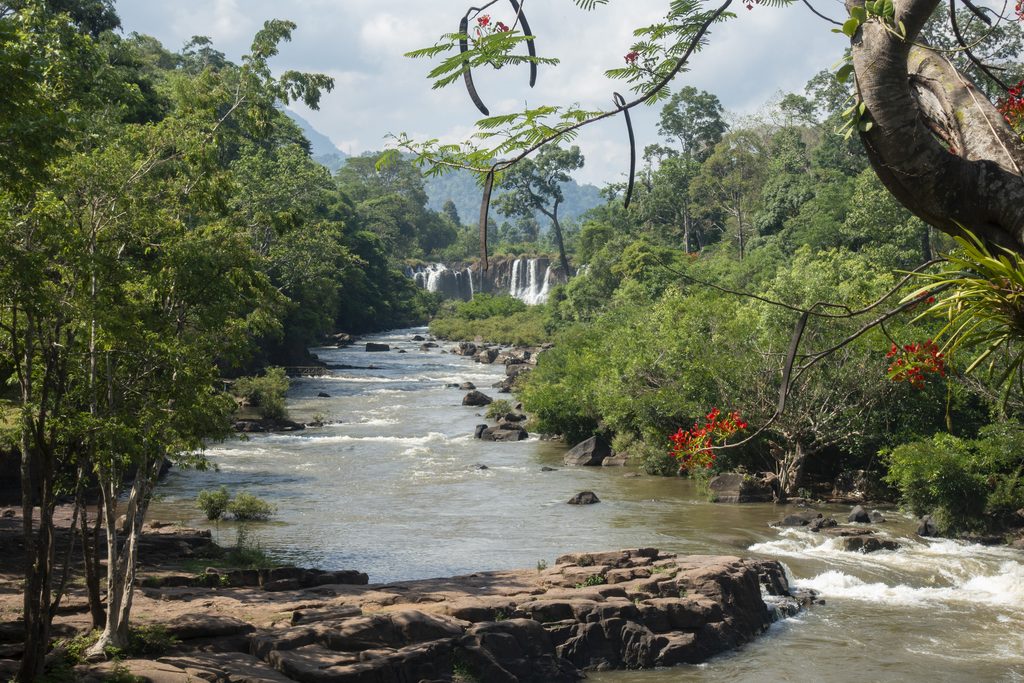 The Bolaven Plateau waterfalls