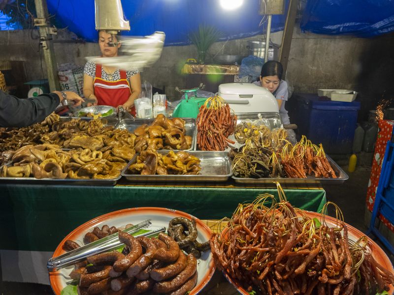 Street food stall