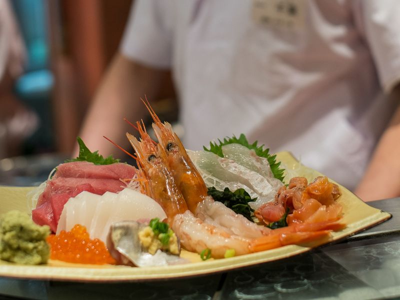 Sushi plate