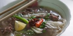 bowl of pho