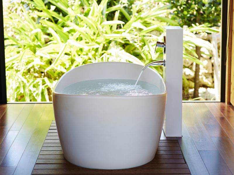 Bath at Hoshinoya Taketomi Island