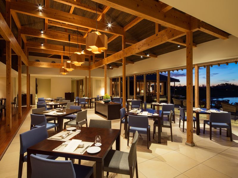 Restaurant at Hoshinoya Taketomi Island