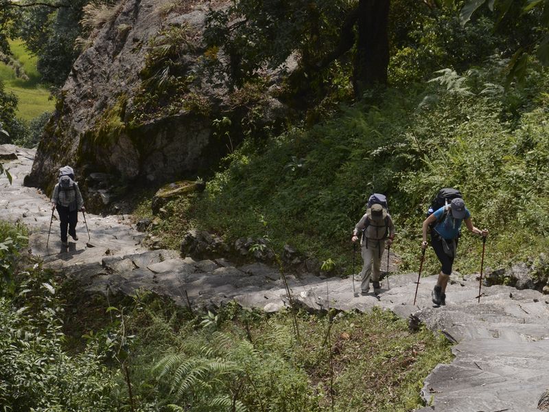 Hiking in Nepal