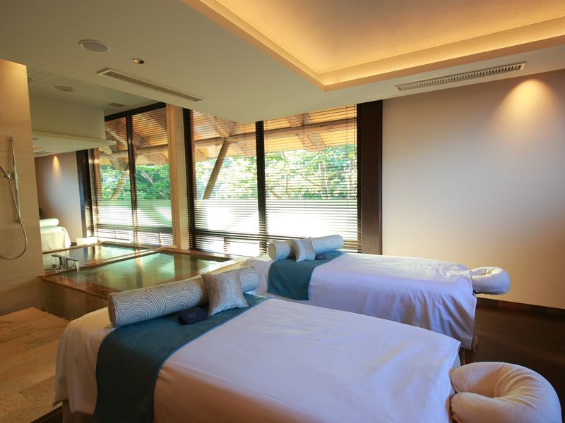 Spa treatment room at Sankara Hotel & Spa