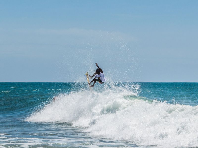 Man surfing