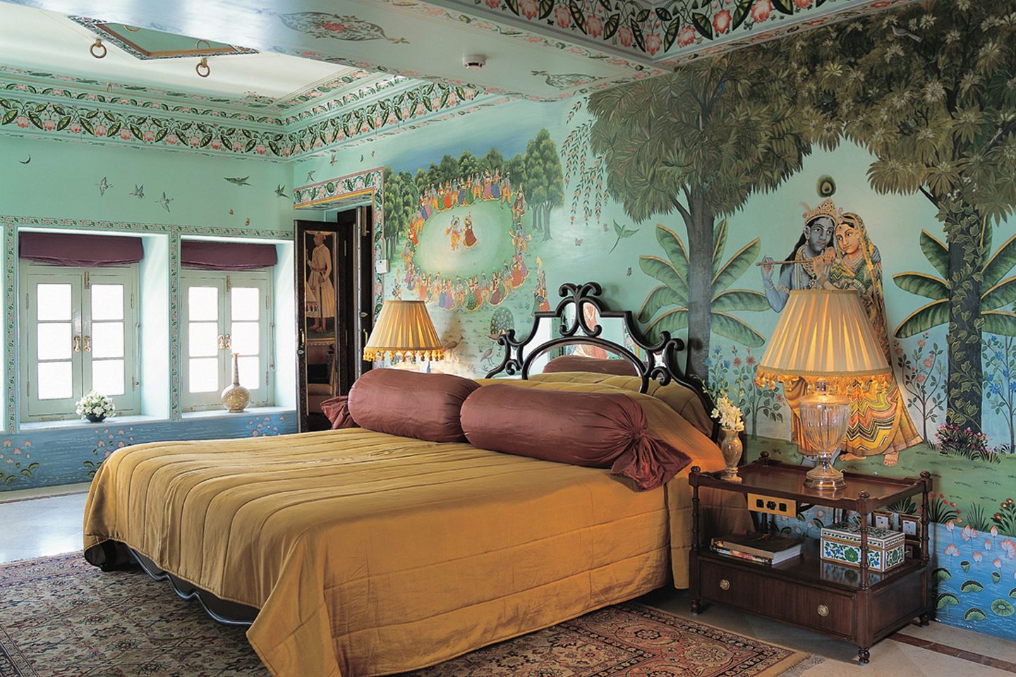 Grand Royal suite at Taj Lake Palace