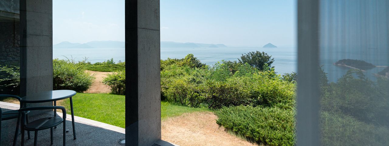Benesse house view