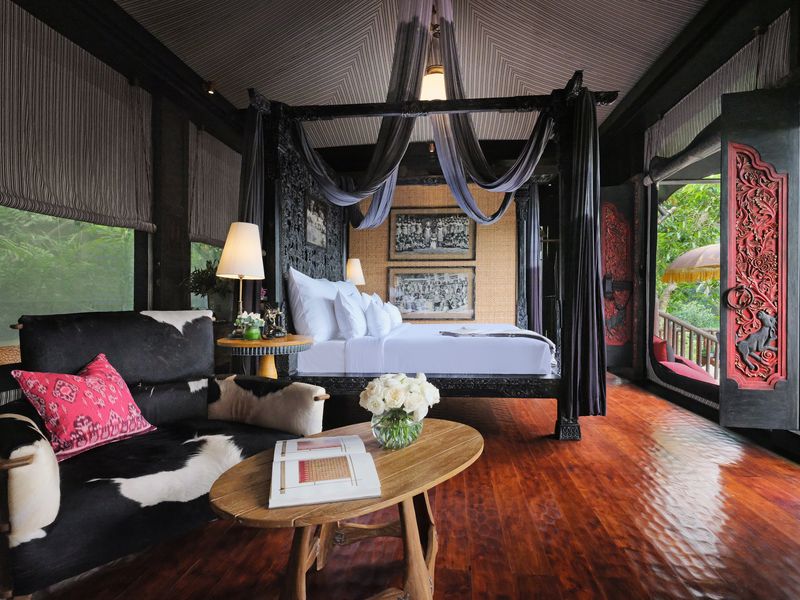 Keliki Valley bedroom at Capella Ubud Bali Indonesia