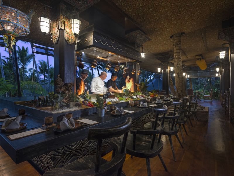 Api Jiwa restaurant at Capella Ubud Bali Indonesia