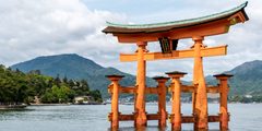 a structure in the water