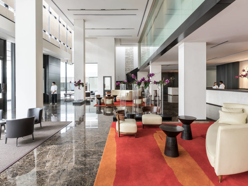 Lobby at Como Metropolitan Bangkok