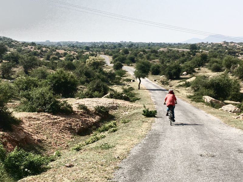 Cycling at Dev Shree