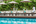 Pool with sun loungers at Como Metropolitan Bangkok