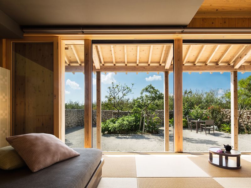 Bedroom at Hoshinoya Taketomi Island