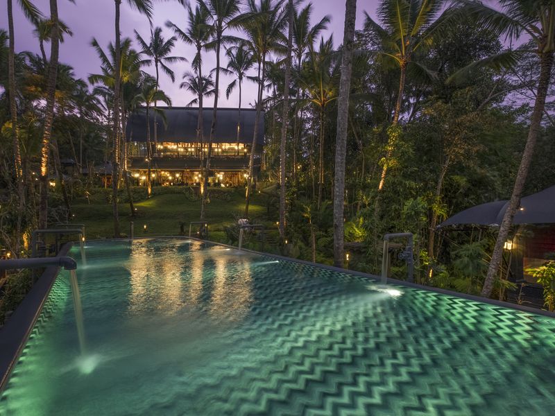 Pool at Capella Ubud Bali Indonesia